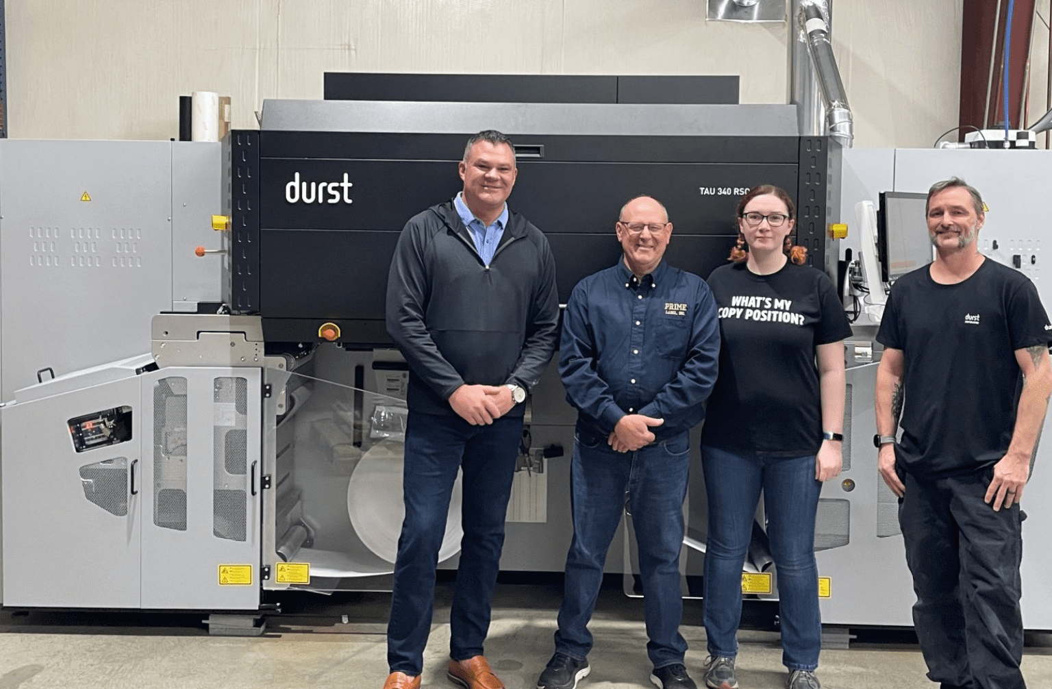 Prime Label KC Continues Legacy of Excellence with Durst RSC E